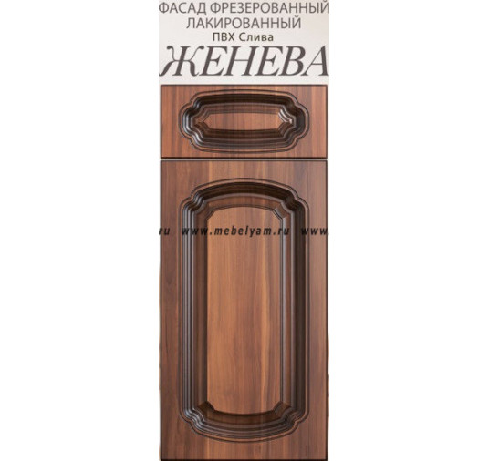 Кухня на заказ (под дерево) Женева №2