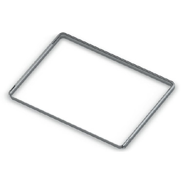 GSA0299 металлик. Рамка для корзин выдвижная, L=550, серия 460. 536х431х23 мм.