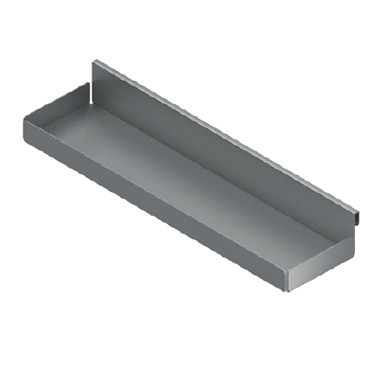 GSA0348-360 металлик. Полка боковая, серия 360. 86х41х316 мм.