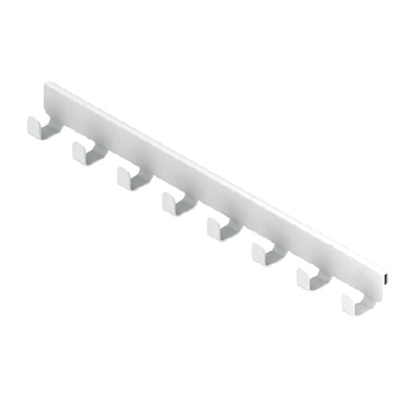 GSA0349-460-w белый. Крючки боковые, серия 460. 39х38х416 мм.